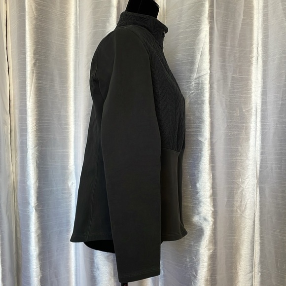 Lady Hagen Women’s Medium Stretch Full Zip Long Sleeve Black Jacket - Picture 2 of 8